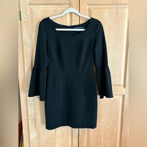 French Connection Black Long Sleeve Dress 4